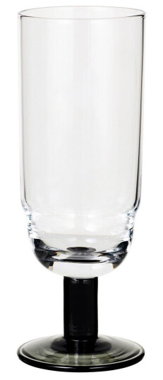 Broste Copenhagen Nordic Bistro champagneglass 20 cl Clear-smoke stem