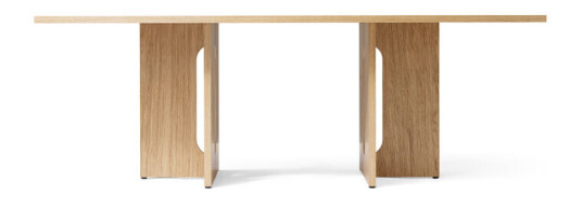 Audo Copenhagen Androgyne Rectangular spisebord natural oak, 210 x 109 cm