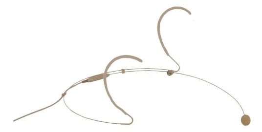 Audac Cmx 726 S Headset Microphone - Beige Finish