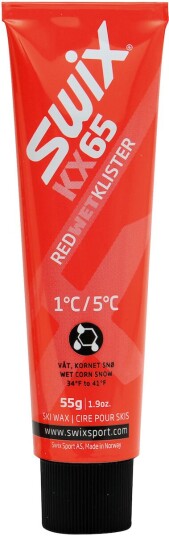 Swix Kx65 Red Klister, 1c To 5c Swix Kx65 Red Klister, 1c To 5c