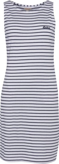 Barbour Women's Dalmore Striped Dress 14, White/Navy Barbour Women's Dalmore Striped Dress 14, White/Navy