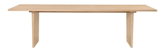 Gubi Private spisebord 100 x 260 cm Lysbeiset eik