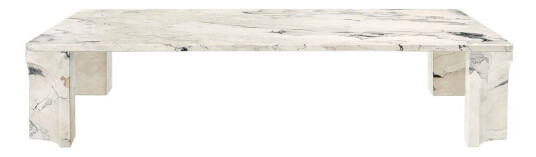 Gubi Doric salongbord 80 x 140 cm Electric grey