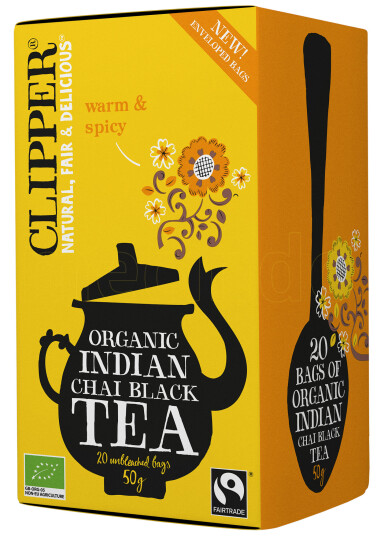 Clipper Indian Chai Te Ø - 20 Poser Clipper Indian Chai Te Ø - 20 Poser