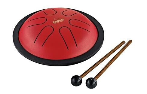 Nino Percussion Nino980r Steel Tongue Drum, Rød Nino Percussion Nino980r Steel Tongue Drum, Rød