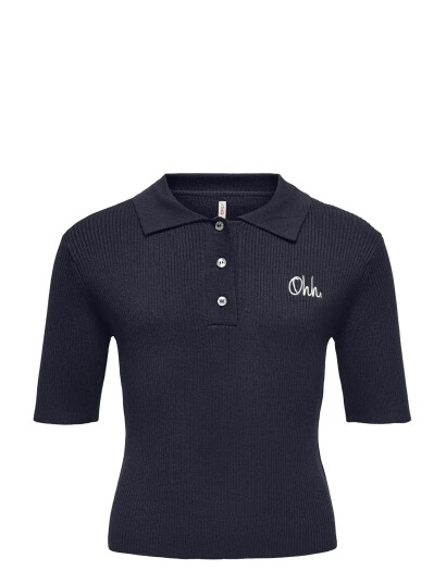 Kids Only Kognatascha Ss Polo Shirt Knt Navy 122 128