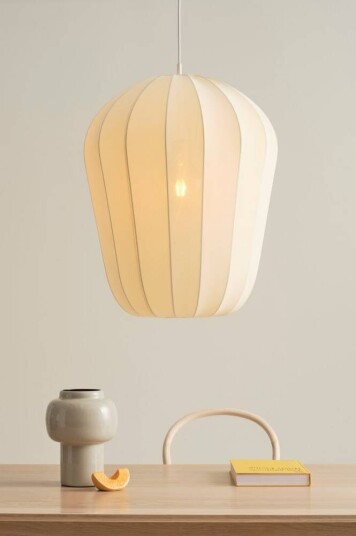 Gina taklampe Beige