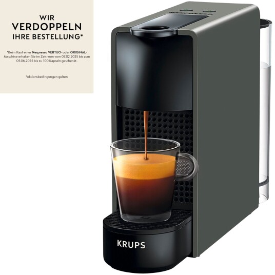 Nespresso Essenza Mini kapselmaskin - Grå