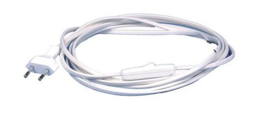 Gelia 90092756 Lampeledning 3 m med bryter Belysning