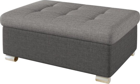 Dynir Fotskammel 70 cm - Grå/Lys grå