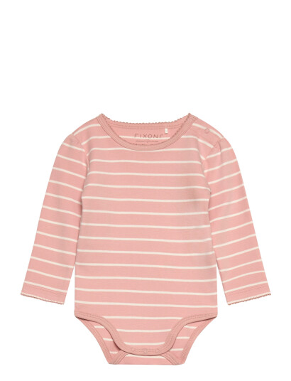 Fixoni Body Ls W. Yd Stripe Pink 86