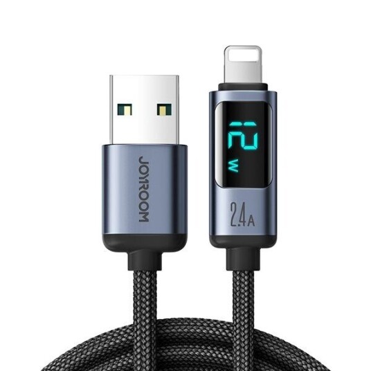 Kabel Usb Joyroom Usb-A - Lightning 1.2 M Czarny (S-Al012a16) Kabel Usb Joyroom Usb-A - Lightning 1.2 M Czarny (S-Al012a16)