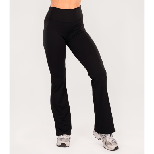 Star Wear Flared Treningstights Svart X small