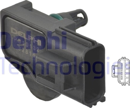 MAP sensor DELPHI PS10132