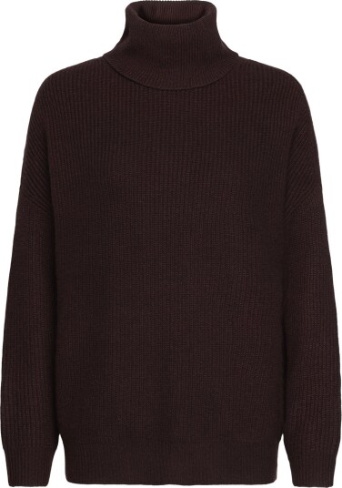 Lauren Ralph Lauren Wool Cashmere Sweater Pullover Brown M
