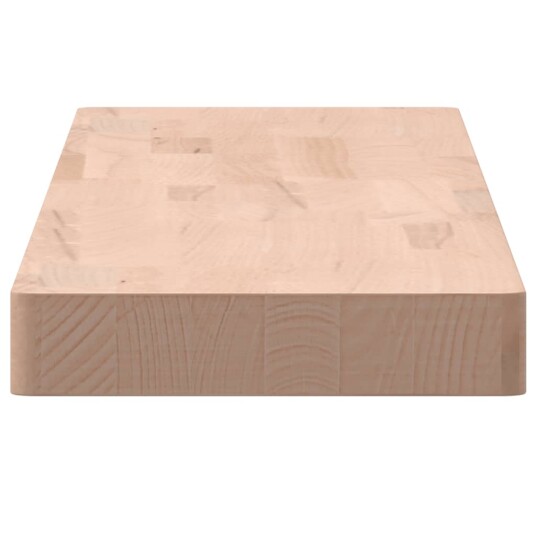 Vegghylle 100x20x4 cm heltre bøketre 8720845919207