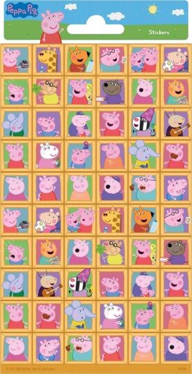 Hisab Joker Klistremerker Peppa Gris 68073