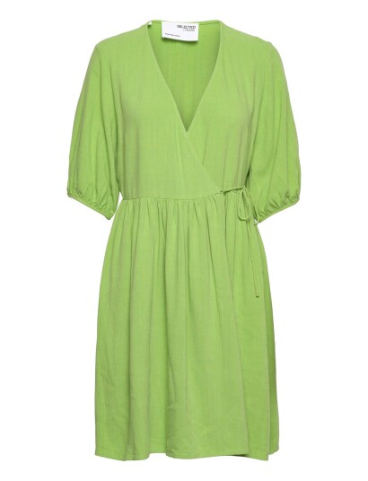 Selected | Slframi 2/4 Short Wrap Dress B | 38