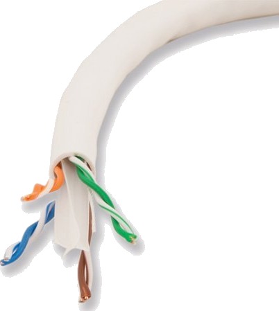 Kat 6 U/UTP Hvit uten skjerm Eske 305m LinkIT Kat 6 U/UTP Hvit uten skjerm Eske 305m LinkIT