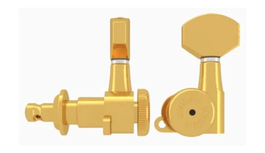 Hipshot Grip-Lock Closed Guitar Tuning Machine - Treble Side Right - Gull
