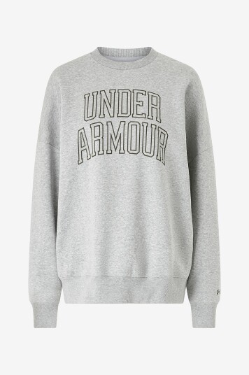 Under Armour Collegegenser Rival Flc OS Varsity Crew Grå