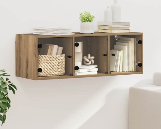 Veggskap Artisan Eik 102 x 37 x 35 cm Konstruert tre Veggskap Artisan Eik 102 x 37 x 35 cm Konstruert tre