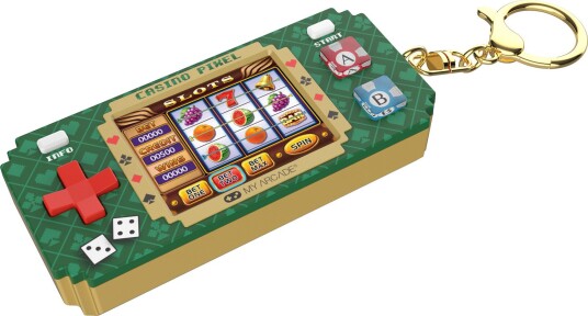 My Arcade Pixel Pocket Pro 2" CASINO PIXEL(10 GAME IN 1)