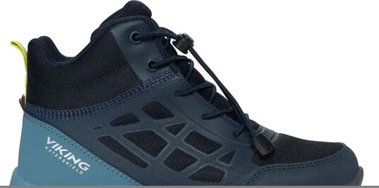 Viking Track SL Mid Vanntette Sneakers Navy/Denim