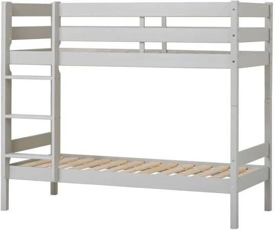 Hoppekids ECO Comfort køyeseng inkl. lamellbunn 70x160 cm, Dove Grey Unoliving Hoppekids ECO Comfort køyeseng inkl. lamellbunn 70x160 cm, Dove Grey Unoliving
