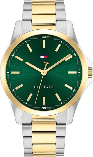 Tommy Hilfiger Herreklokke med flerfarget stållenke