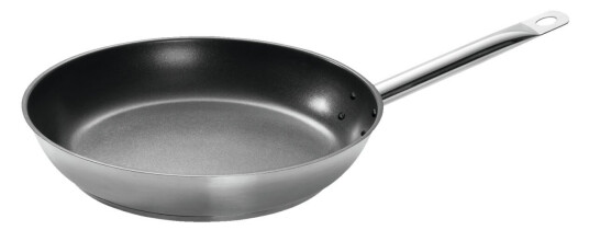 VEGA Stekepanne med belegg 28x5.7 cm (ØxH) Antrasitt Rund