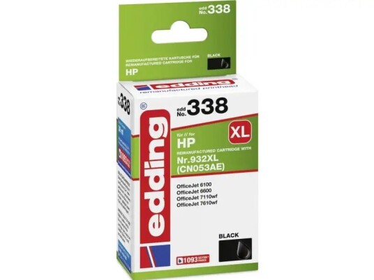 Edding EDD-338 Pigmentbasert blekk 30 ml 1093 sider Edding EDD-338 Pigmentbasert blekk 30 ml 1093 sider