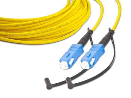 Lightwin Lsp 09 Sc Sc 1.0 Fiberoptisk Kabel 1 M Lszh Os2 Gul Lsp 09 Sc Sc 1.0 LSP 09 SC SC 1.0