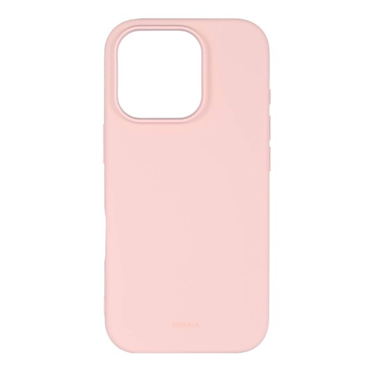 ONSALA Bakside Sil Touch Resirkulert MagSerie iPhone 16 Pro Chalk Pink