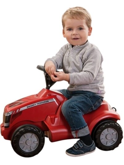 Rolly Toys rollyMinitrac: Massey Ferguson rød gåbil traktor fra 18 mnd