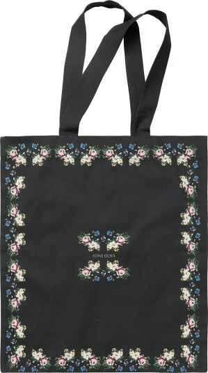 STINE GOYA 2285 Tote Bags Cotton Tote Black ONE SIZE STINE GOYA 2285 Tote Bags Cotton Tote Black ONE SIZE