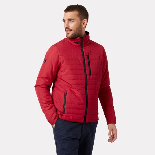 Helly Hansen Herre Crew Insulator 2.0 Fôret Seilerjakke Rød 3xl