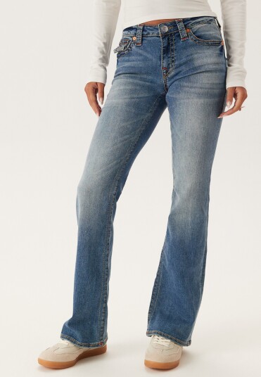 True Religion Rainbow Pkt Becca Mr Bootcut Big T