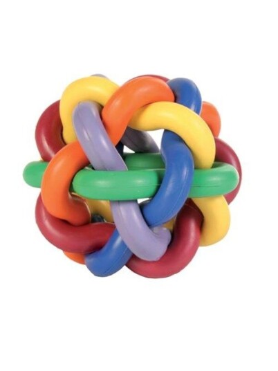 Trixie Knotted Ball For Dogs 10Cm Multi-Coloured