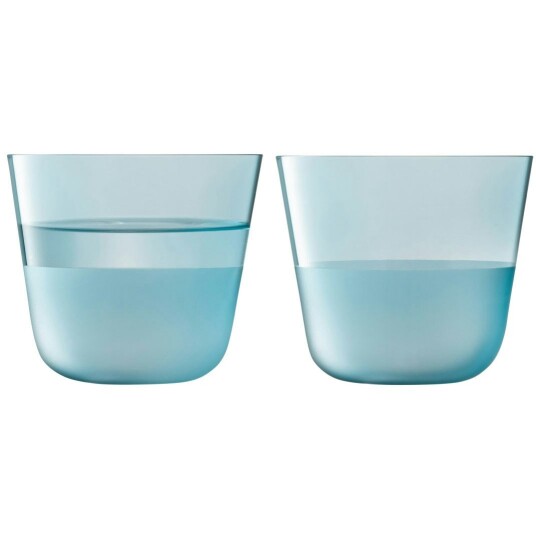 Lsa International Arc Contrast Tumblerglass 26 cl 2 pk Sky Lsa International Arc Contrast Tumblerglass 26 cl 2 pk Sky