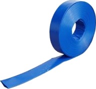Duab tømmeslange PVC flatlagt blå 38 mm 0,4 MPa 25 m