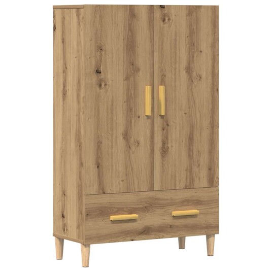  Highboard artisan eik 70x31x115 cm konstruert tre 8721158556349