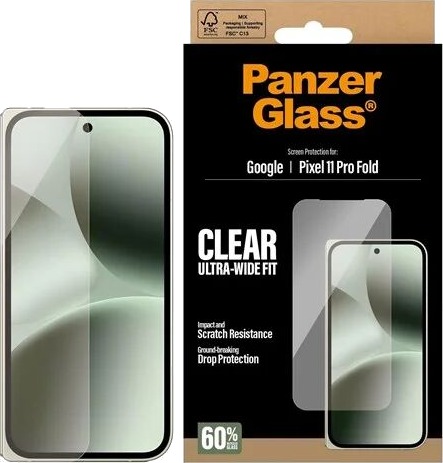 PanzerGlass Screen Protector Google Pixel 11 Pro Fold (sub-screen)