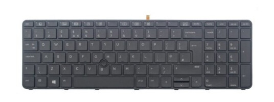 Hp Dualpoint - Erstatningstastatur For Bærbar Pc - Bakbelysning - Tysk - For Probook 650 G2 Notebook, 655 G2 Notebook Hp Dualpoint - Erstatningstastatur For Bærbar Pc - Bakbelysning - Tysk - For Probook 650 G2 Notebook, 655 G2 Notebook