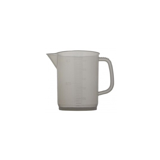 Annet Litermål 0,5 l. Transparent plast