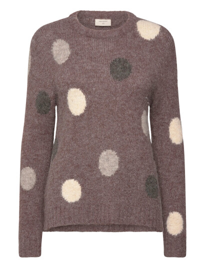 FREE/QUENT Pullover - Brown - M FREE/QUENT Pullover - Brown - M