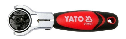 Yato Skralle med Roterende Hode 1/4" Yato Skralle med Roterende Hode 1/4"