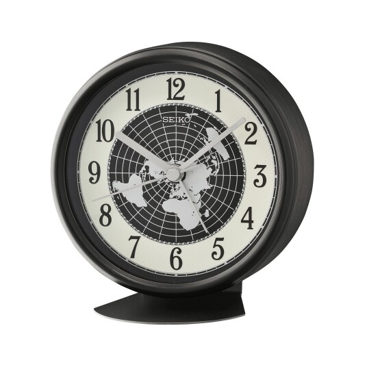 Seiko Clocks Bordklokke QXE067K Unisex 10 cm Kvarts urverk