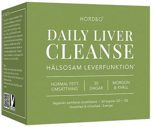 NORDBO Daily Liver Cleanse - 60 Kapslar NORDBO Daily Liver Cleanse - 60 Kapslar