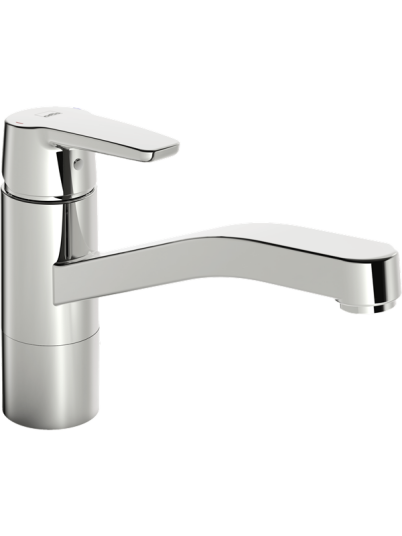 Oras saga 3930f kitchen faucet swivel spout 120/80/40 flexi